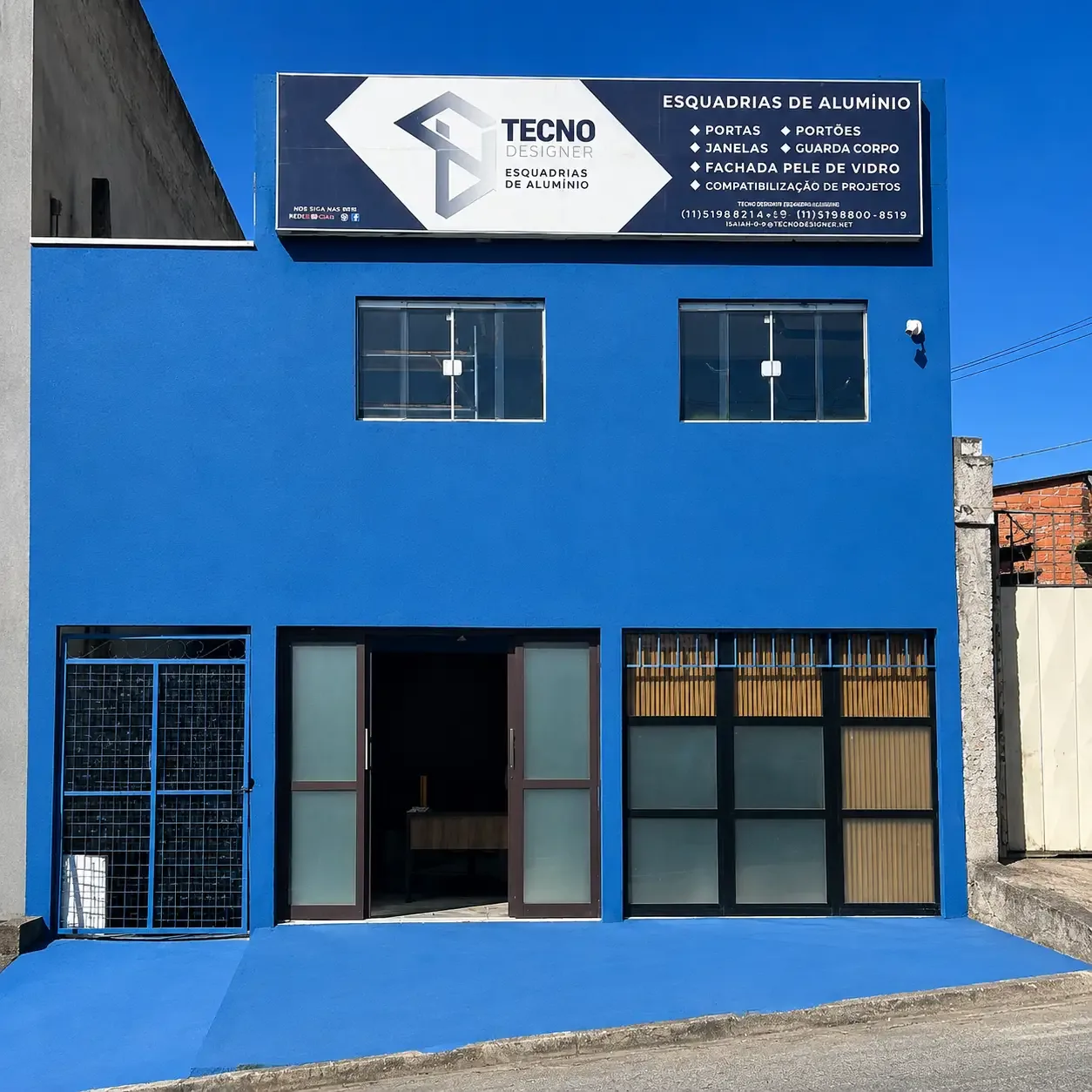Sede e fábrica da Tecno Designer